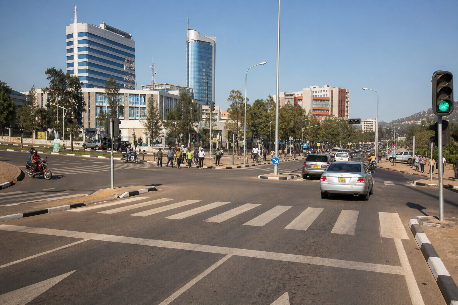 Kigali intersection